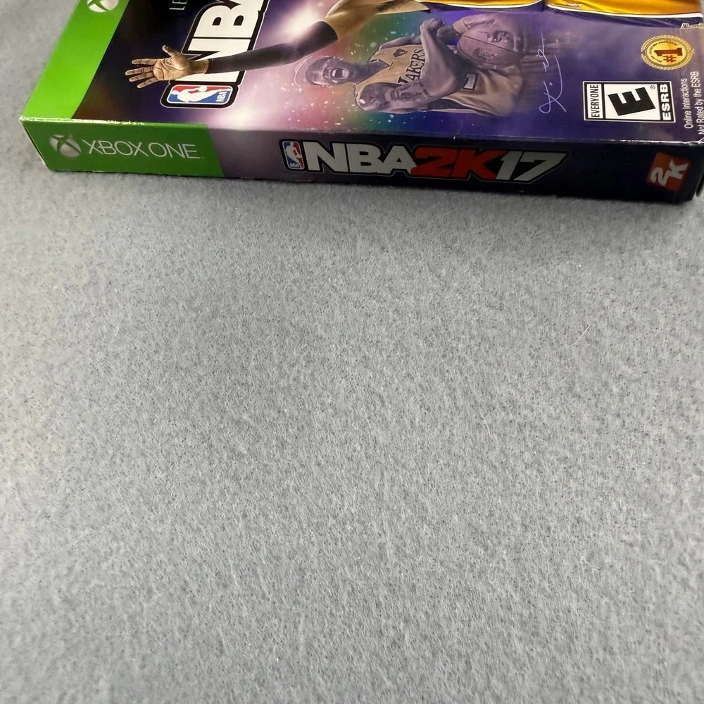 2K Games NBA 2K17 Legend Edition Xbox One Kobe Bryant Gold‎ Purple Collectible